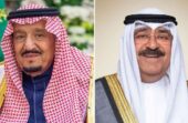 أمير الكويت يهنئ خادم الحرمين بفوز الأخضر بكأس الخليج الـ27