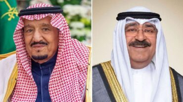 أمير الكويت يهنئ خادم الحرمين بفوز الأخضر بكأس الخليج الـ27