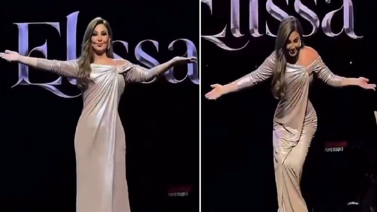 دخول ملكي لـ “إليسا” على المسرح الوطني في الكويت..فيديو