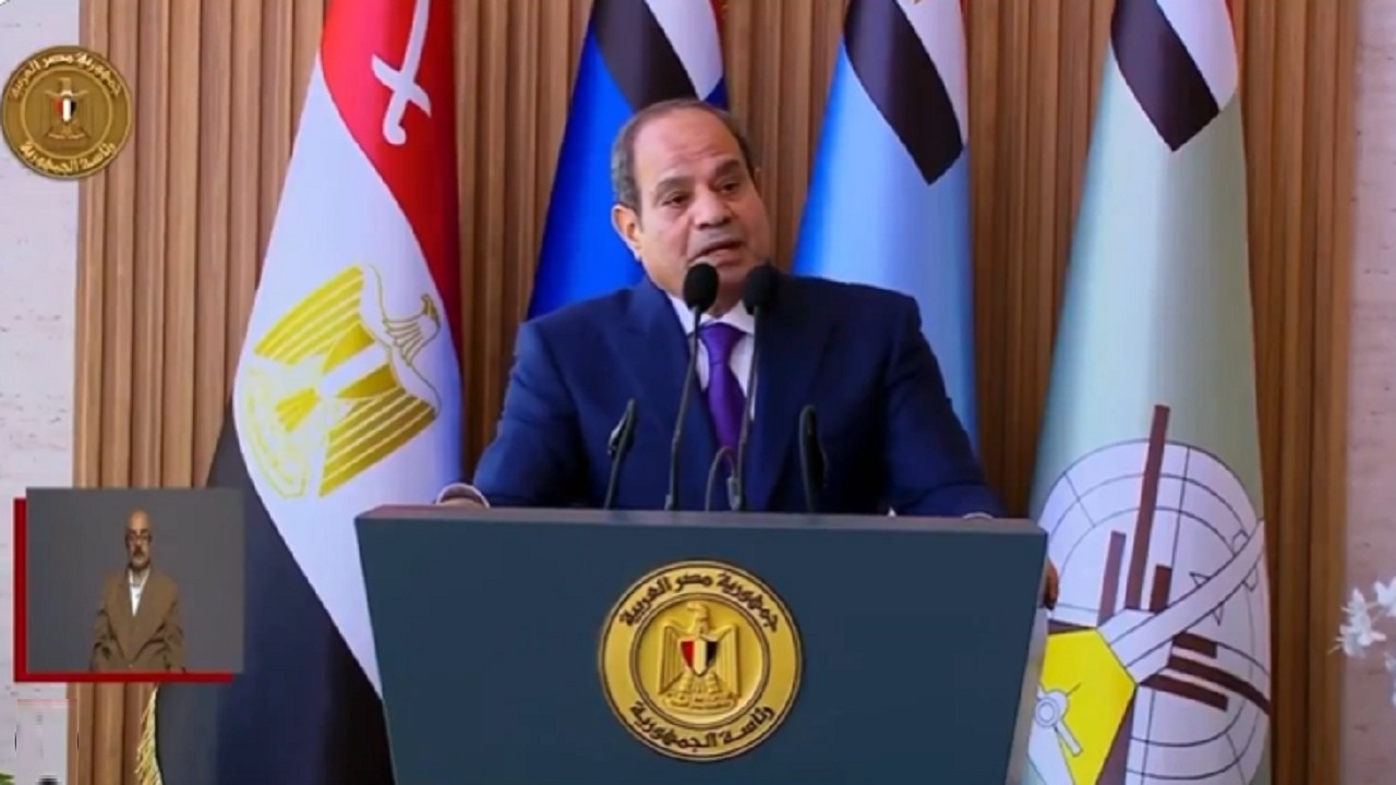 السيسي يوجه بتقديم التحية العسكرية للمملكة ودول الخليج.. فيديو