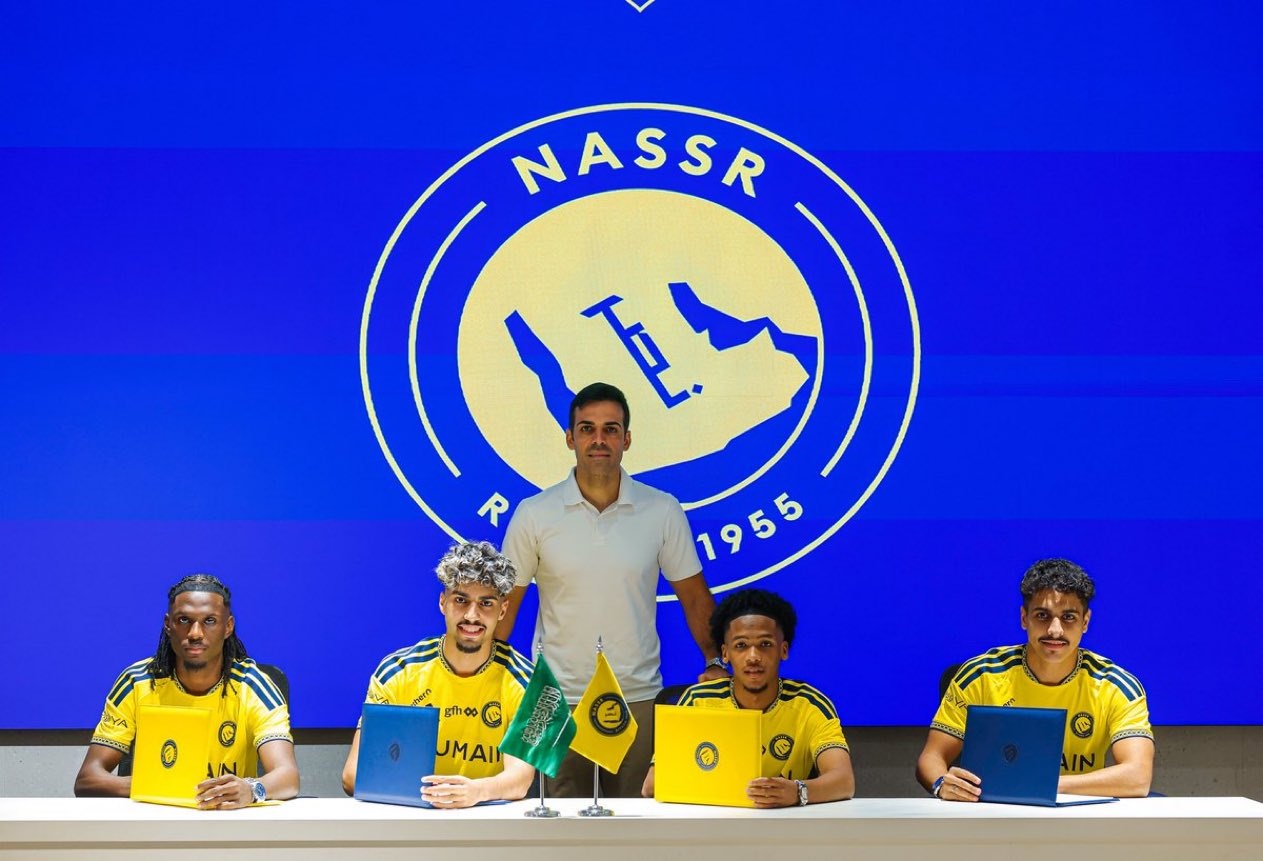 النصر يجدد عقود 4 مواهب شابة ويضم ياسين سلام