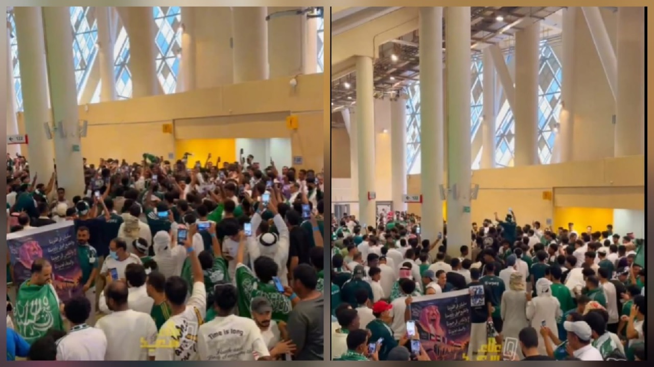 ملعب الإنماء يشتعل قبل الصفارة وجماهير الأخضر تبدأ زئير خليجي 27 مبكراً
