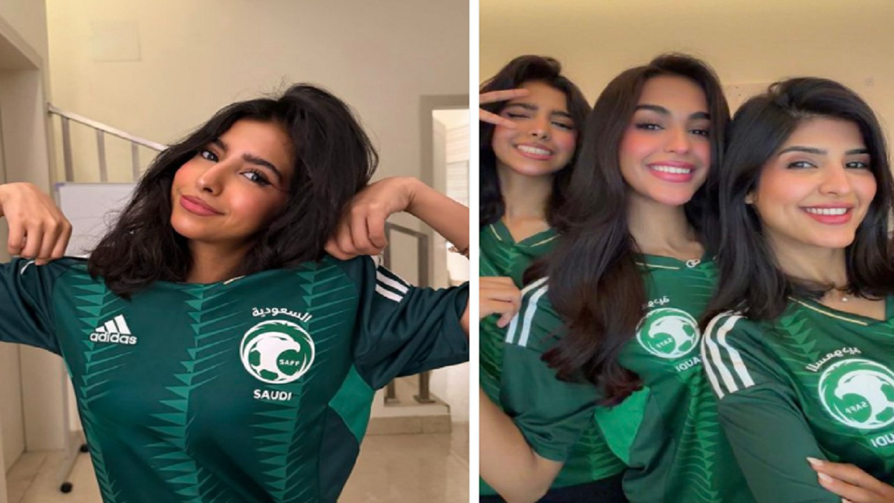 أجواء احتفالية خاصة.. انتصار الشريف تحتفل بانتصار المنتخب السعودي بكأس الخليج رفقة بناتها.. صور