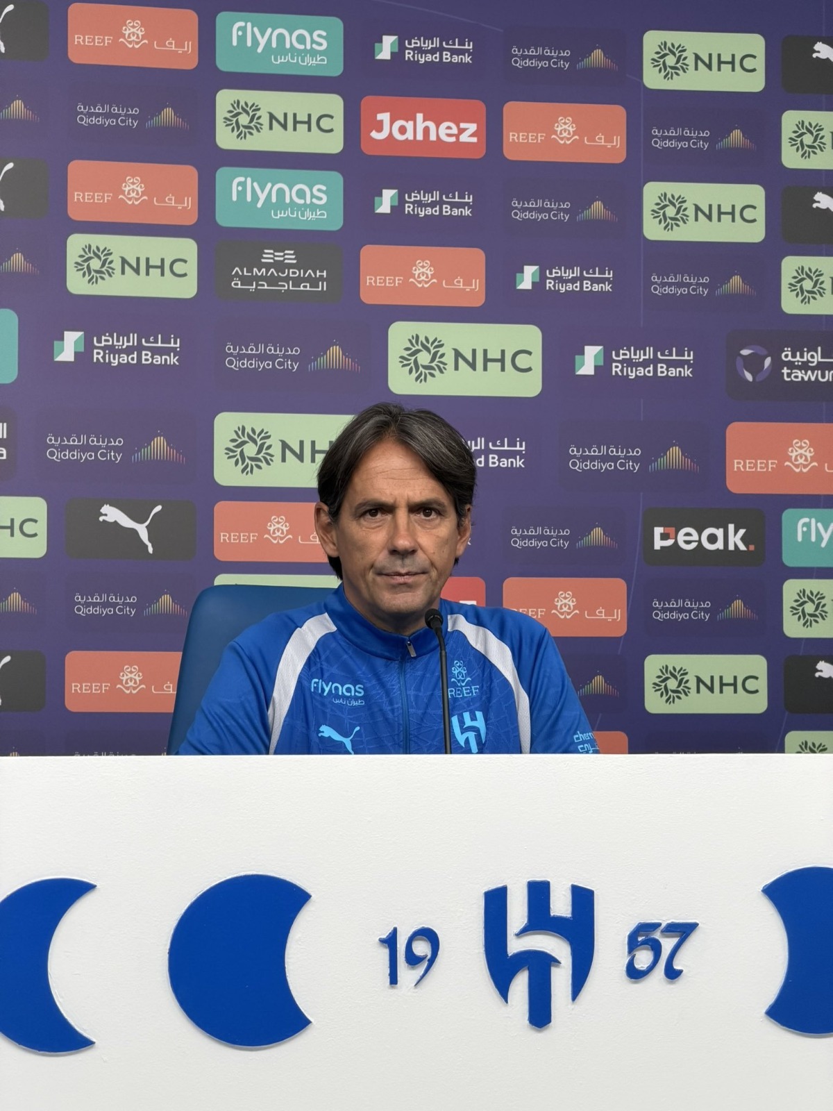 إنزاغي يوجه رسالة لجماهير الهلال قبل مواجهة الفتح
