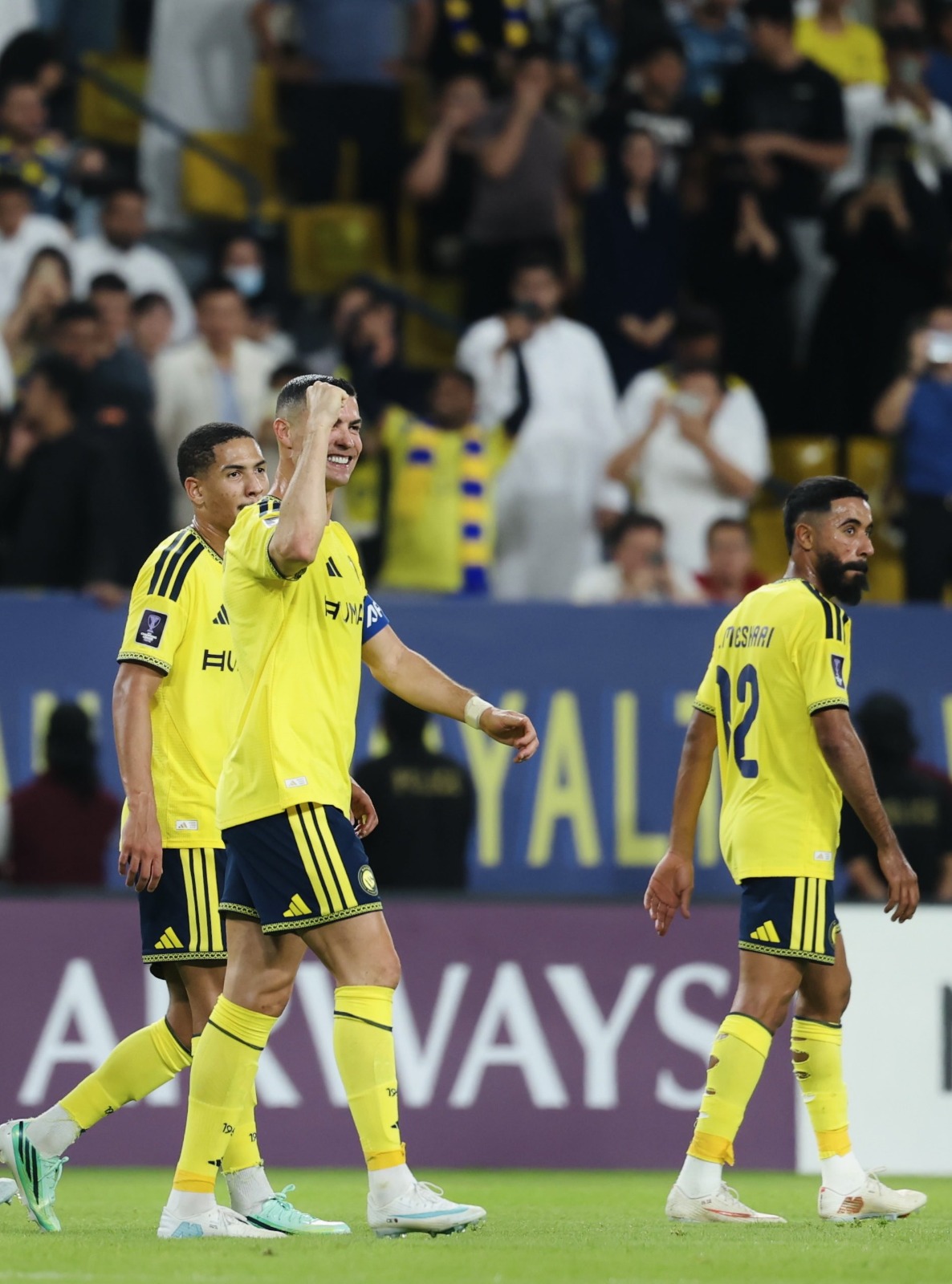 النصر يعبر نيفتشي الأوزبكي بثلاثية