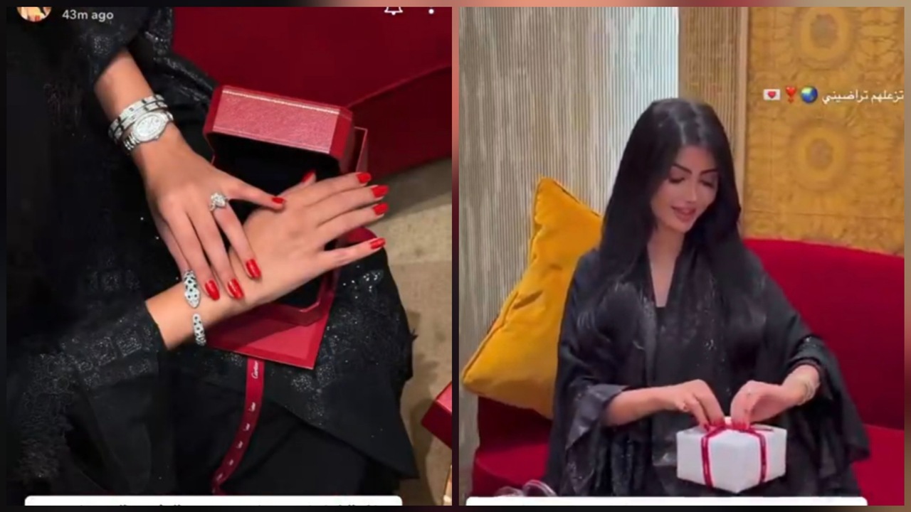 ملكة كابلي تتلقى هدية فاخرة وتعلق: تزعلهم تراضيني ..فيديو