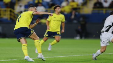 النصر يعبر نيفتشي الأوزبكي بثلاثية