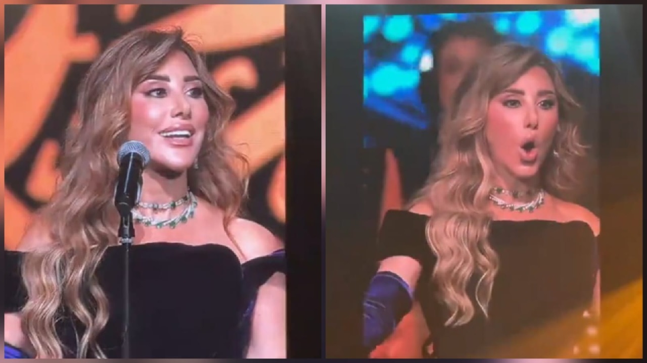 سلطنة وأناقة.. شمس الأغنية نجوى كرم تخطف الأنظار في حفل دبي .. فيديو