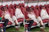 الأمير نواف والتمياط يدعمان الهلال قبل مواجهة الشمال القطري ..فيديو