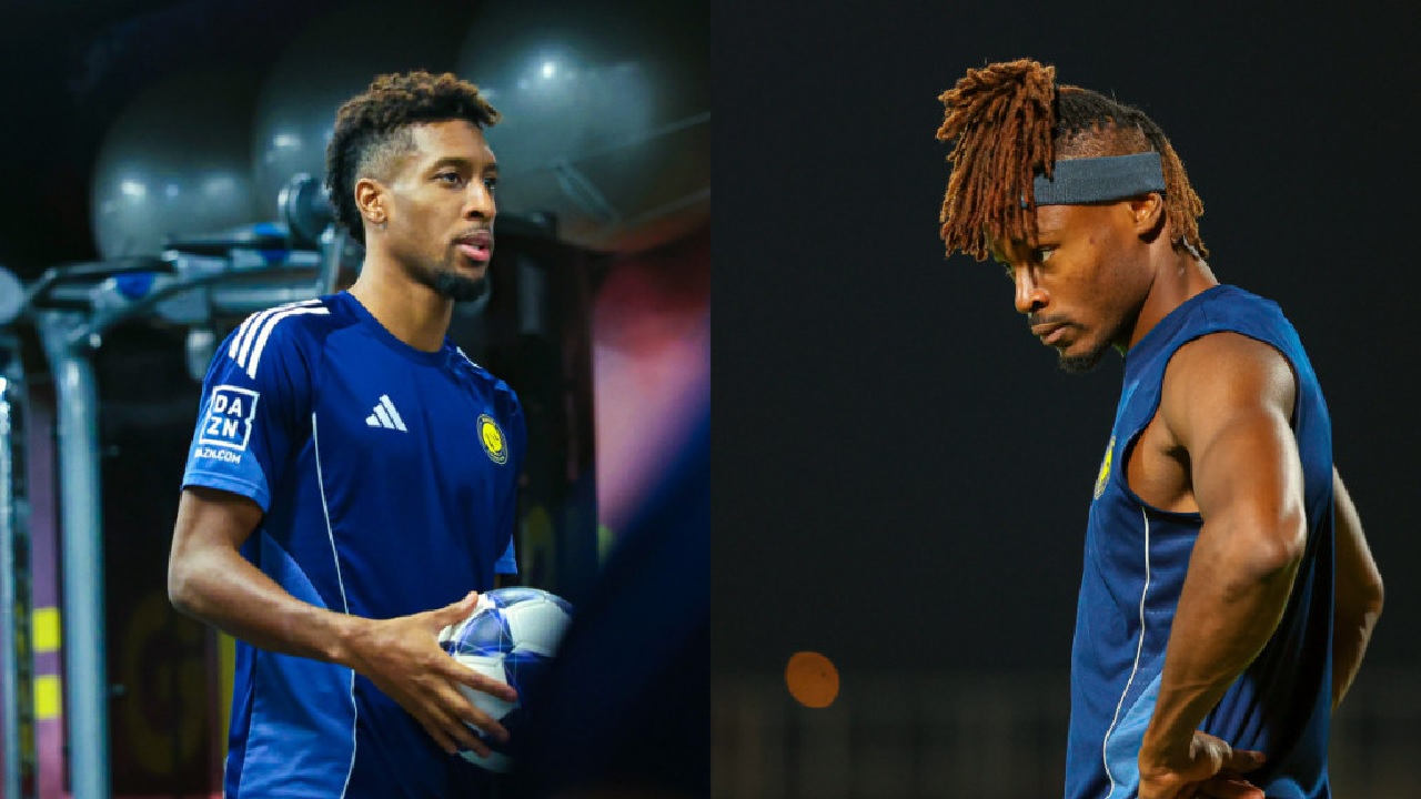 النصر يفتقد كومان وسيماكان أمام الفيصلي