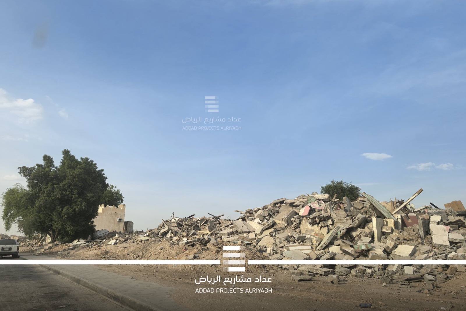 جوار مثوى الملوك.. أعمال إزالة المباني القديمة المحيطة بـ حي العود التاريخي تشارف على الانتهاء.. صور