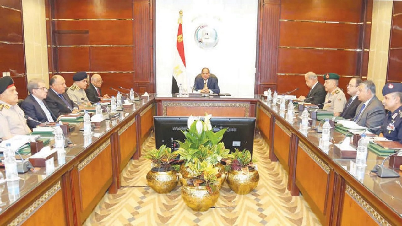مجلس الدفاع المصري يوافق على إرسال قوات عسكرية إلى المملكة
