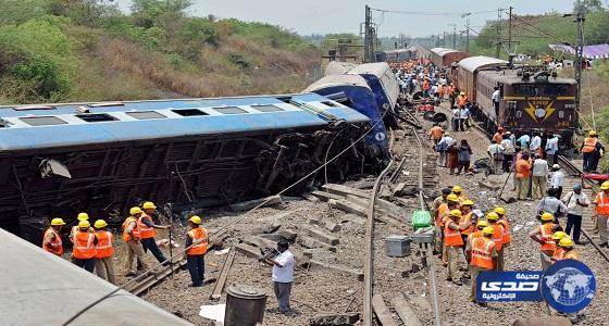 63 قتيلاً على الأقل في حادث قطار في شمال الهند