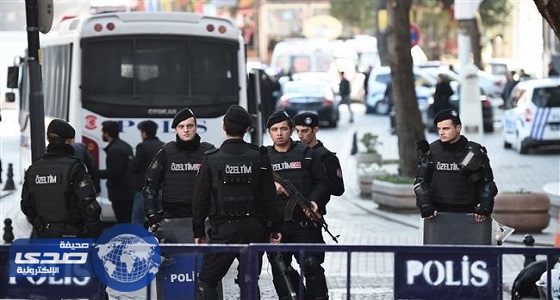 إصابة 4 من رجال الشرطة التركية في انفجار عبوة ناسفة