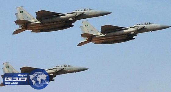 مقاتلات التحالف تنفذ 3 غارات على مواقع الحوثيين غرب تعز
