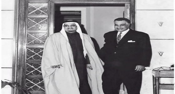 صورة نادرة للملك فهد مع الرئيس المصري جمال عبدالناصر في القاهرة