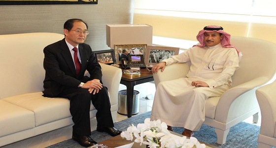 السفير السعودي في الأردن يستقبل السفير الياباني المعين مؤخرا في عمّان