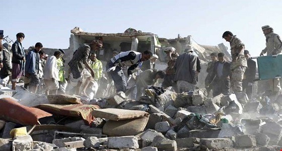 مقاتلات التحالف تدعو المواطنين بالابتعاد عن منشآت مليشيا الحوثي