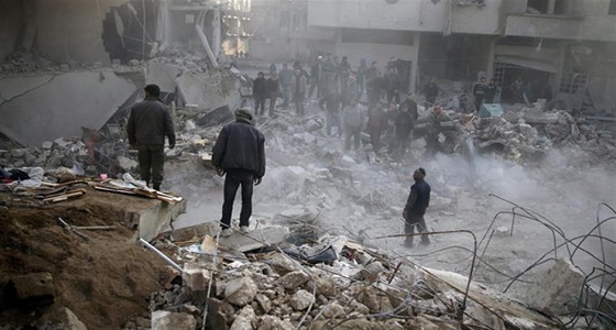 إطلاق 83 قذيفة من الغوطة الشرقية على المناطق السكنية في دمشق