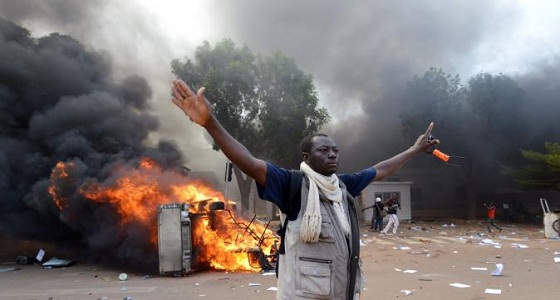 مجهولون يطلقون النار قرب السفارة الفرنسية فى بوركينا فاسو