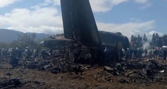 بالفيديو.. لحظة تحطم الطائرة الجزائرية ووفاة 257 راكبًا