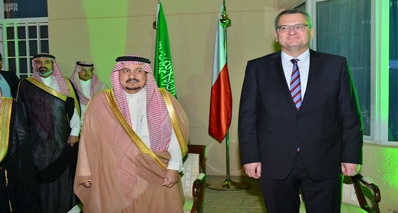 بالصور.. أمير الرياض يحضر حفل سفارة جمهورية بولندا