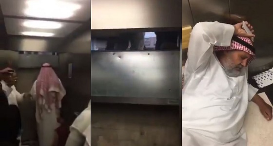 بدون تجاوب.. فيديو يوثق احتجاز 4 أشخاص داخل مصعد بأحد مستشفيات المدينة