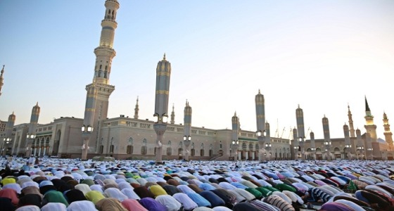 530 جامعا ومصلى لإقامة صلاة العيد بالمدينة المنورة ومحافظاتها