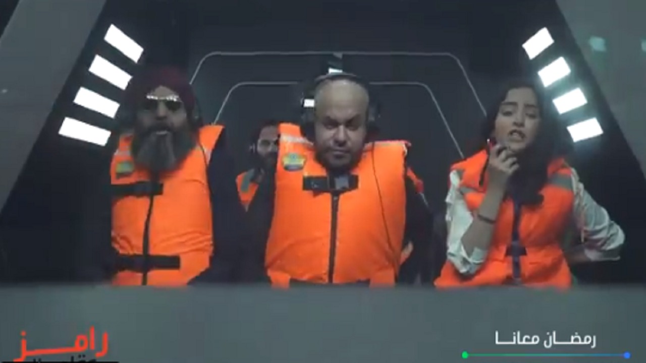 بالفيديو.. صمود علي العلياني داخل كبسولة رامز عقله طار