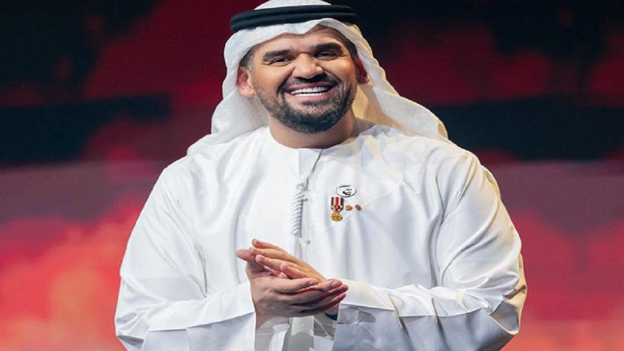 حسين الجسمي يهنئ ولي عهد دبي بقدوم مولودين له