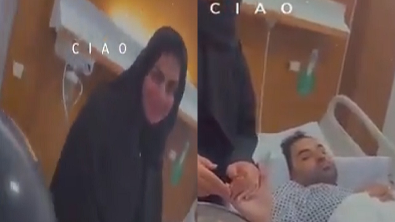 بالفيديو.. أميرة الناصر تحتفل بتوثيق حسابها وزوجها داخل المستشفى