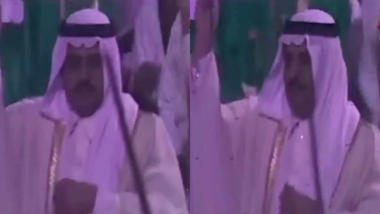 فيديو نادر للأمير نايف بن عبدالعزيز خلال مشاركته في العرضة السعودية
