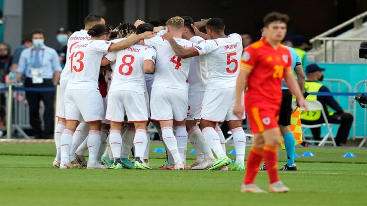تعادل المنتخب الويلزي والسويسري في الجولة الأولى لدور المجموعات