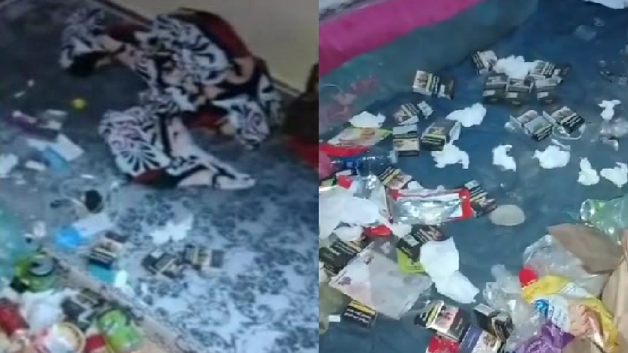 بالفيديو.. شاب يحول شقة إلى مقلب قمامة بعد انتهاء عقد الإيجار