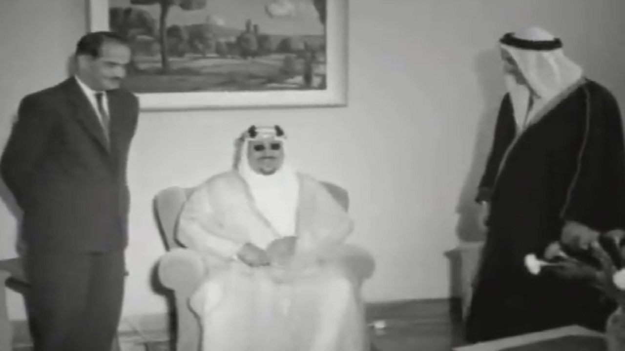 لقطات نادرة لزيارة الملك سعود لفرايبورغ الألمانية قبل 62 سنة