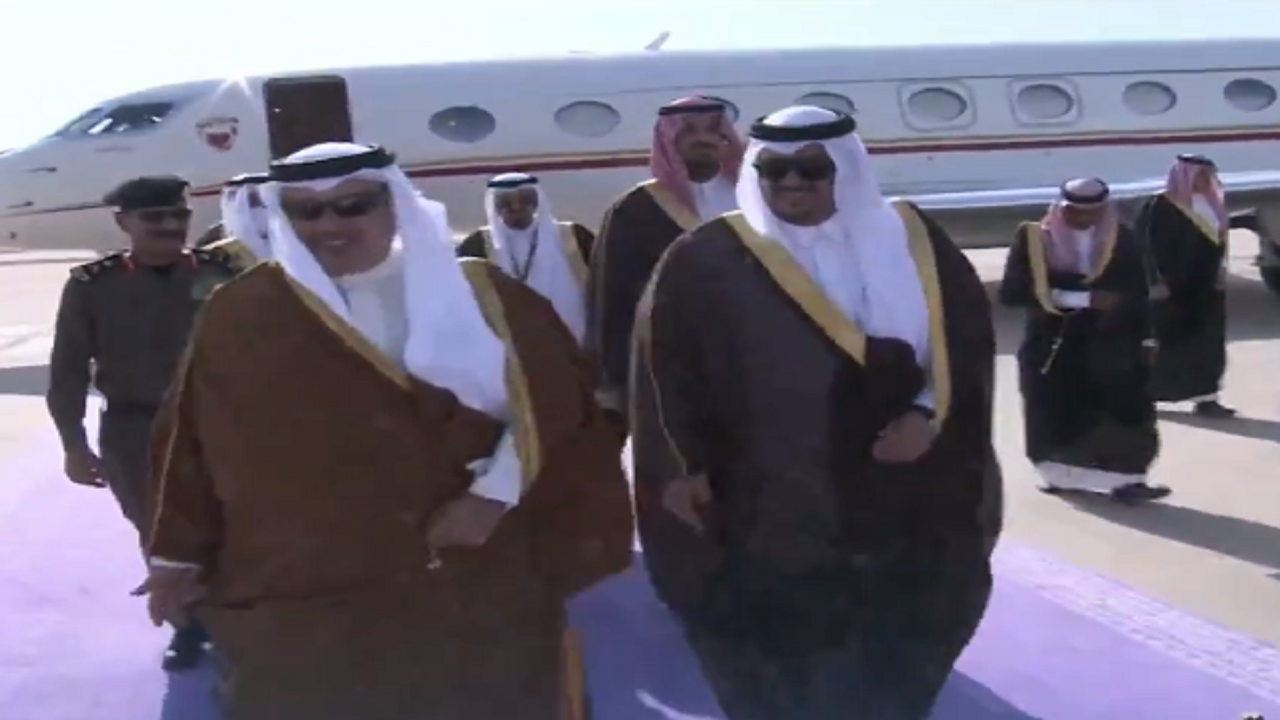 بالفيديو.. وصول وزير المالية الإماراتي ورئيس وزراء البحرين إلى الرياض