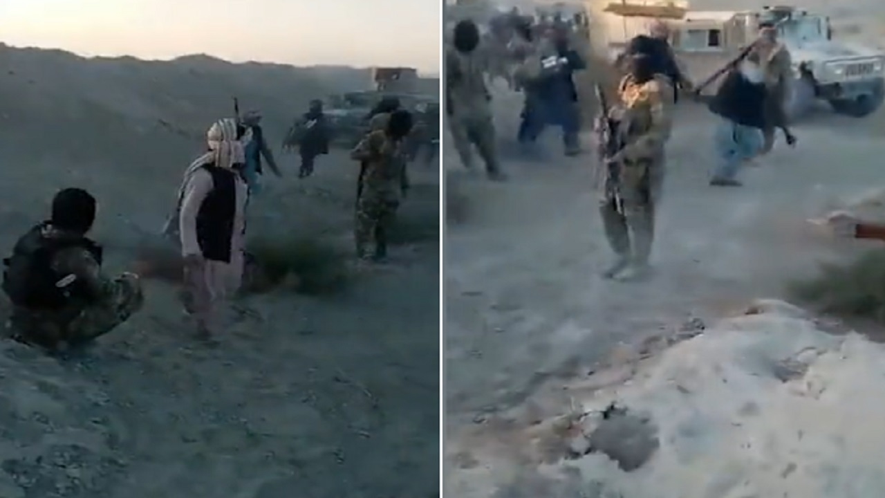 بالفيديو.. اشتباكات بين قوات طالبان وحرس الحدود الإيراني