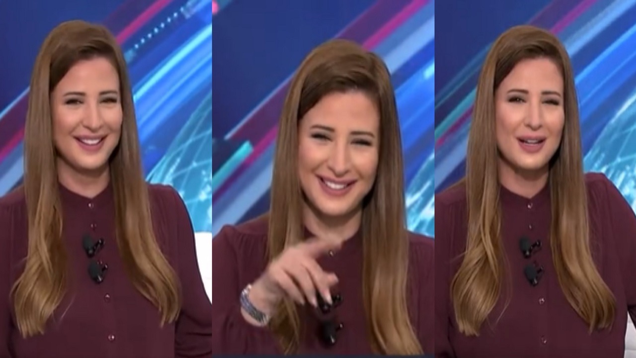 فيديو..مذيعة العربية تدخل في نوبة ضحك على الهواء