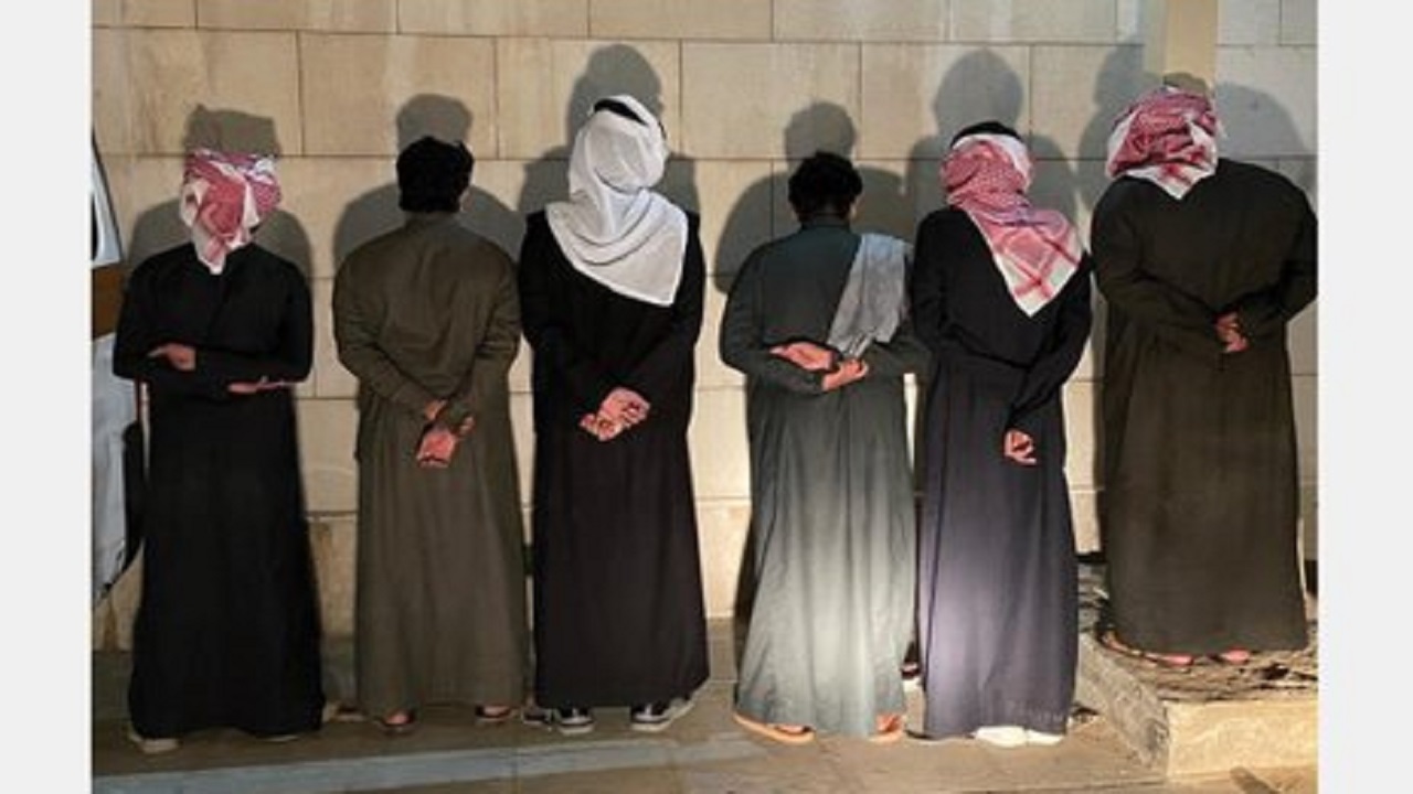 ضبط 6 أشخاص تورطوا في مشاجرة جماعية بأحد الأماكن العامة في الرياض