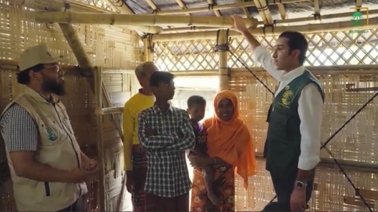 بالفيديو … فرحة عائلة في بنغلاديش بمنزل مقدم من مركز الملك سلمان للإغاثة