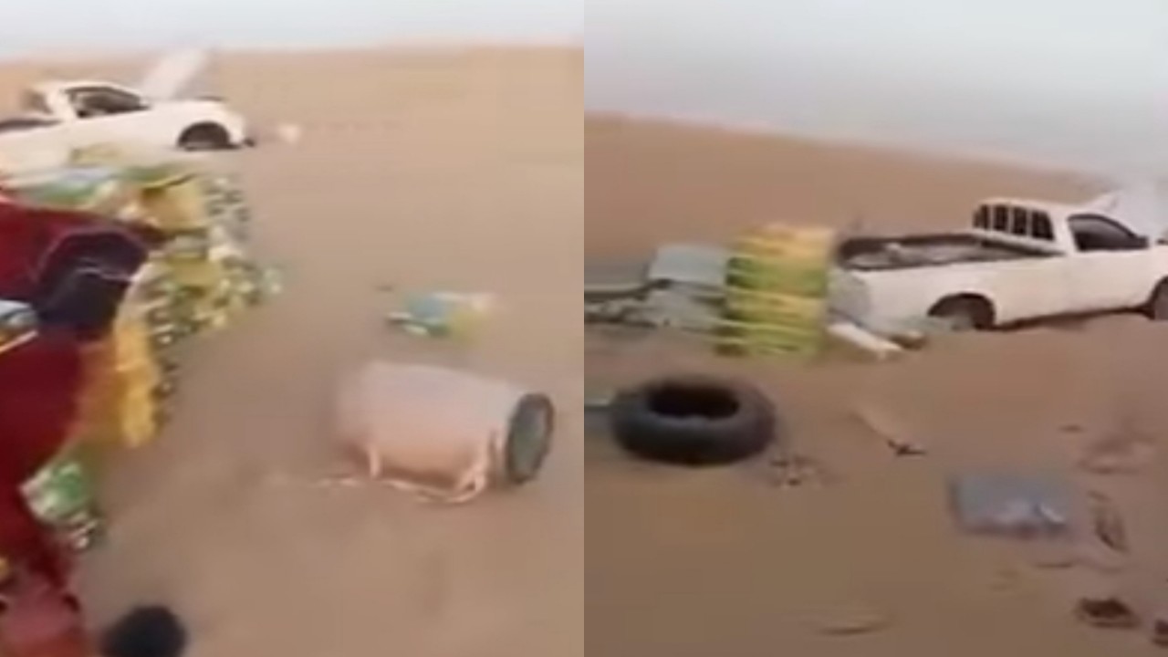 بالفيديو.. سوداني يوثق لحظة وفاته وصديقه بالصحراء
