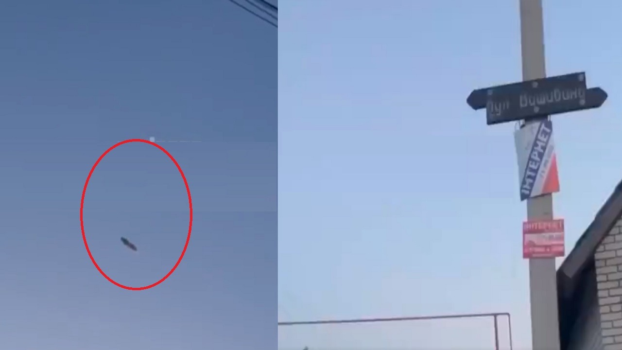 شاهد.. إشارة تلاعب من صاروخ روسي برادار الدفاع الجوي الأوكراني