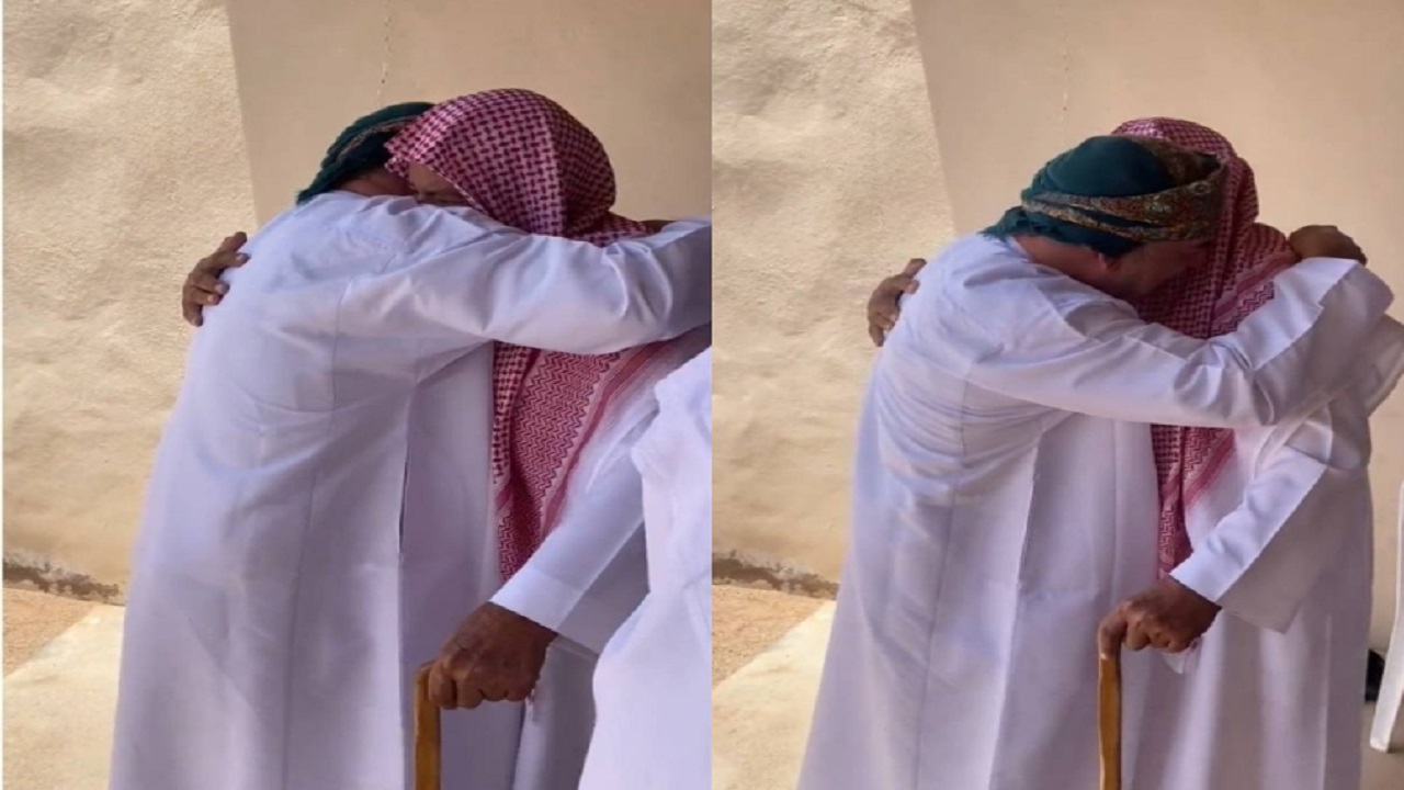 بعد فراق 42 عامًا.. عماني يزور معلمه السعودي في حائل