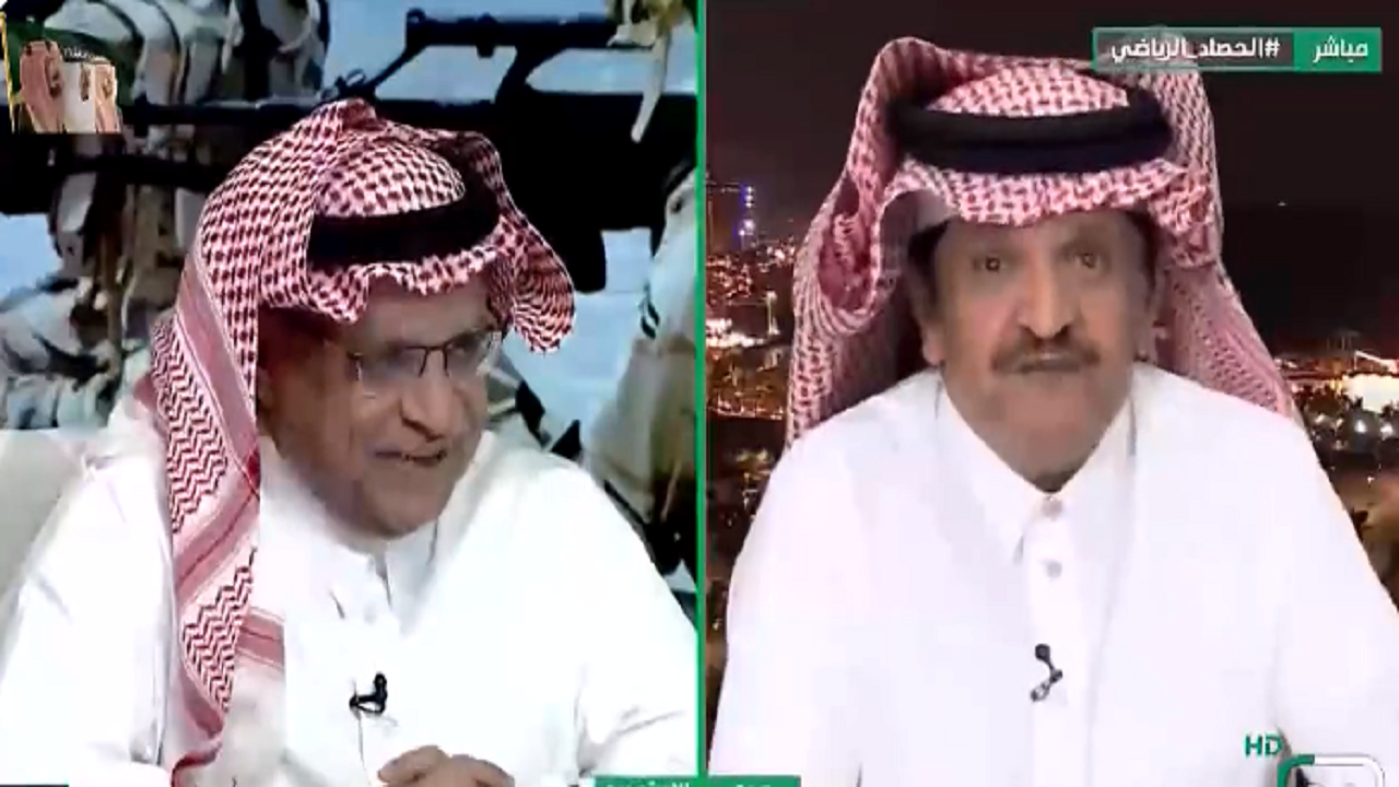 عدنان جستنية لـ الصرامي: أتحداك تقدر تدخل نادي ⁧‫النصر وماجد عبدالله موجود (فيديو)