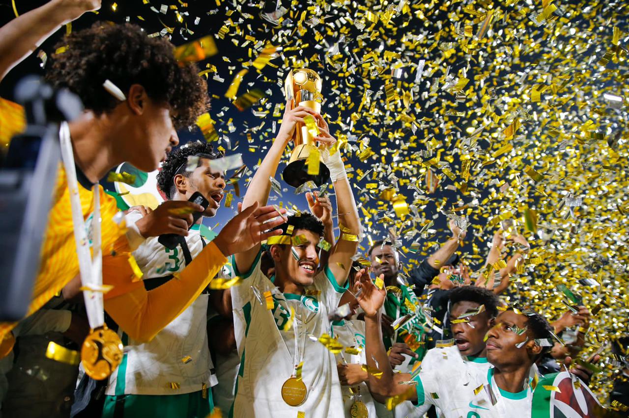 بالفيديو والصور .. المنتخب السعودي بطل كأس العرب للشباب