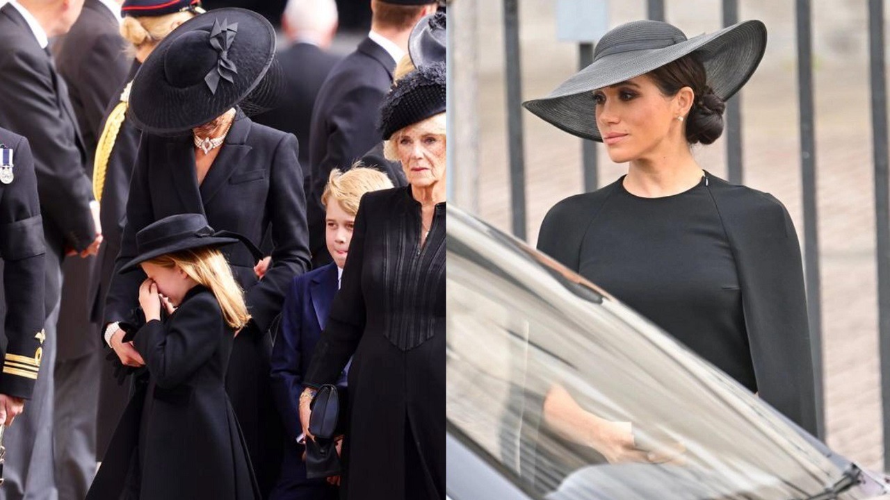 لقطات لم تبرزها الكاميرات في جنازة الملكة إليزابيث