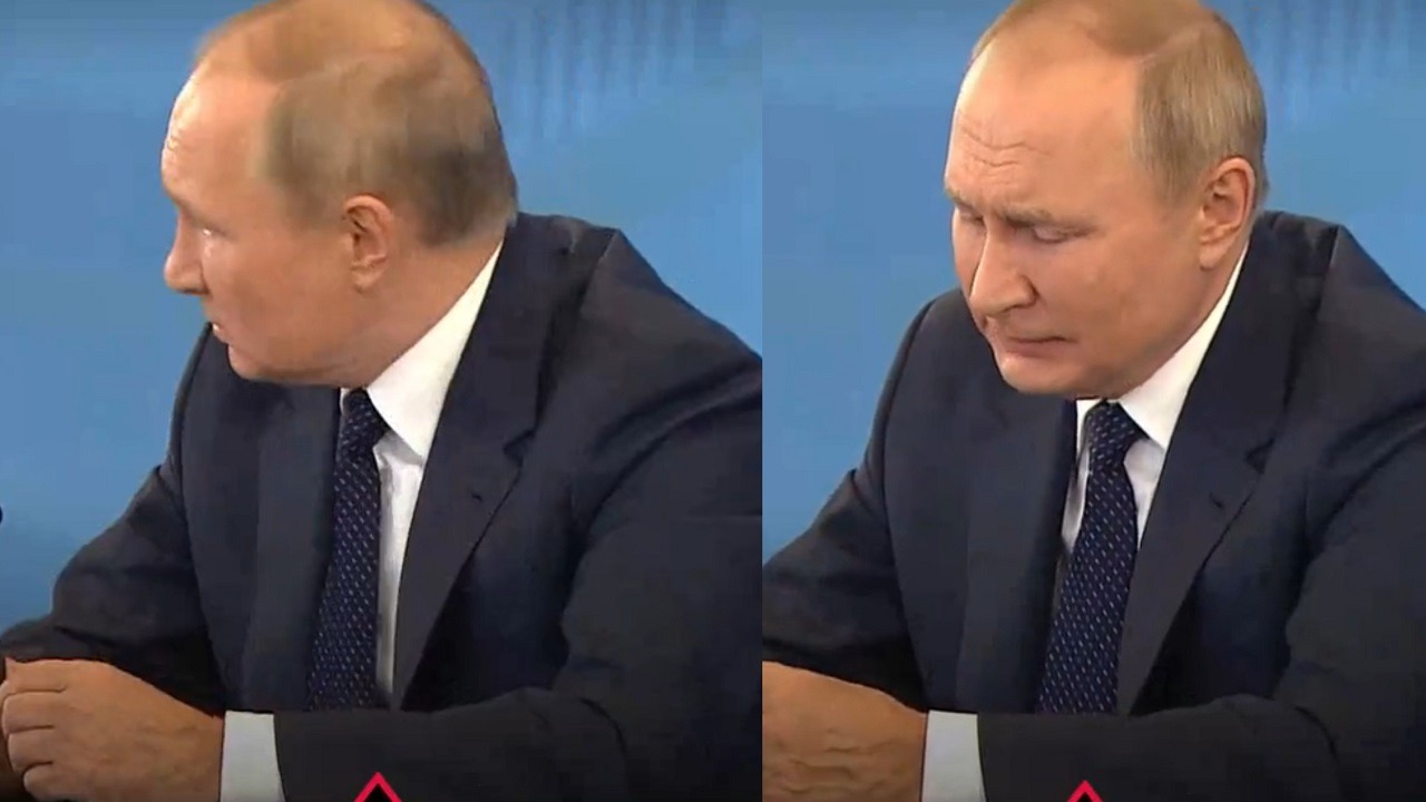 فيديو.. ردة فعل بوتين بعدما رن جوال أحد الحضور في اجتماع هام