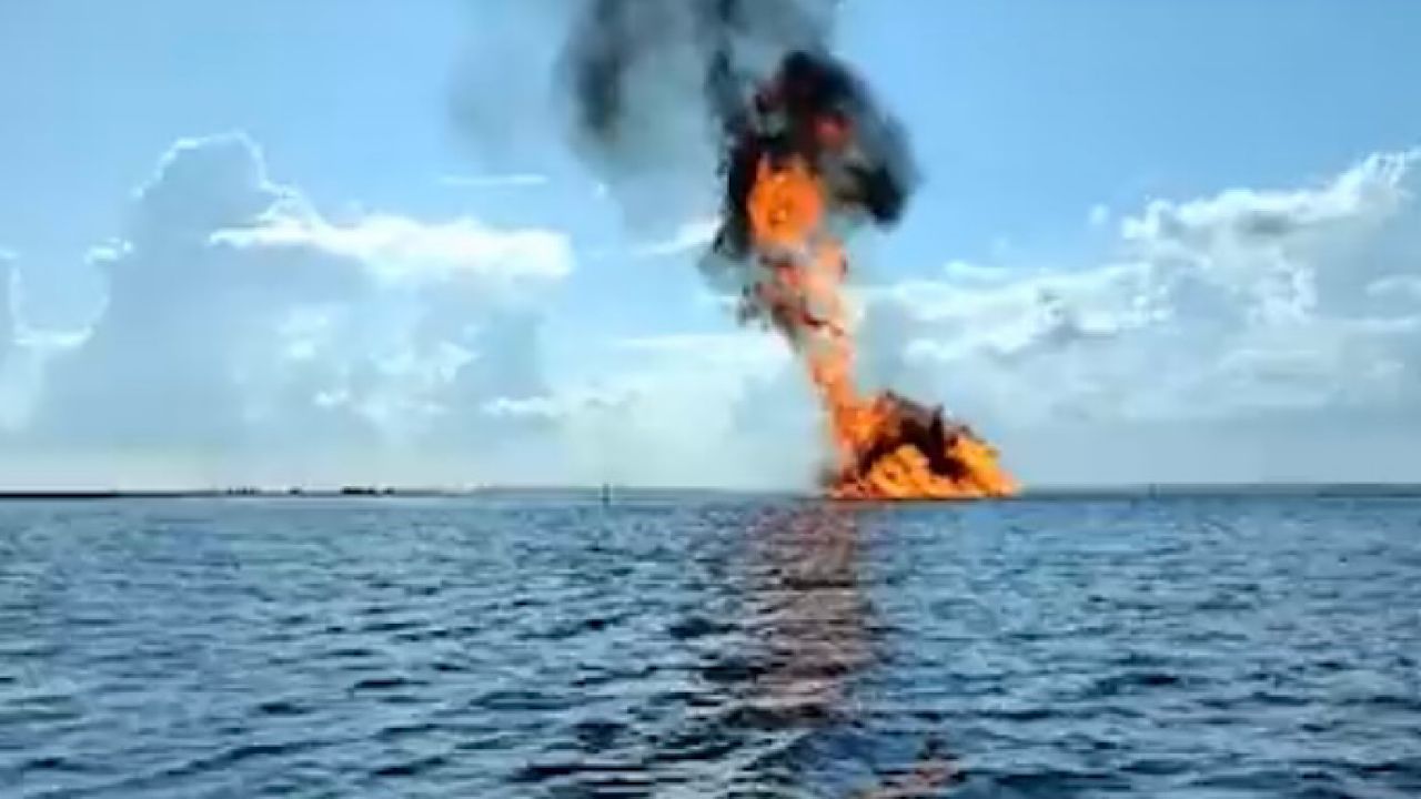 بالفيديو.. انفجار في خط أنابيب للغاز الطبيعي بولاية لويزيانا