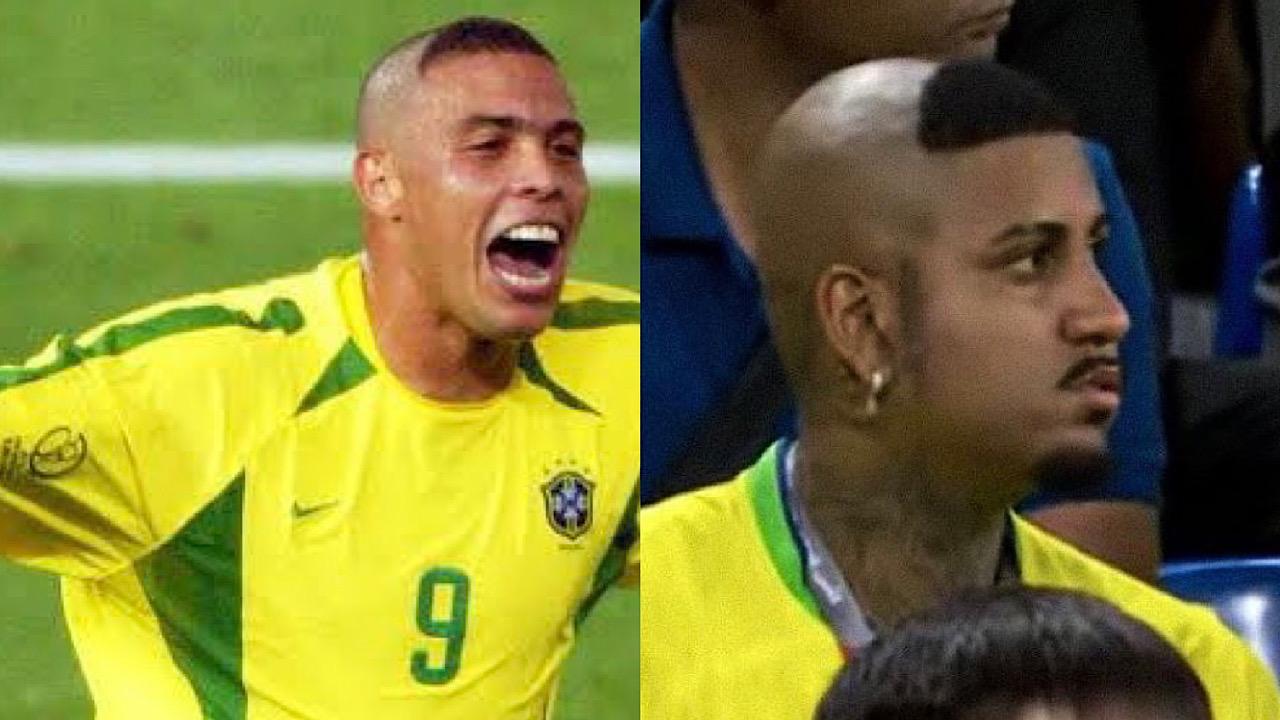 مصور يرتكب جريمة ويلتقط صورة لمشجع من مباراة البرازيل شبيه لـ رونالدينو