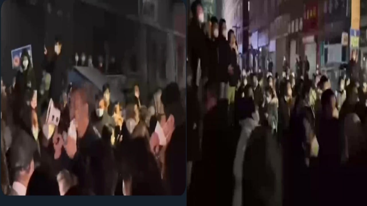بالفيديو.. احتجاجات صينية ضد تدابير الإغلاق بعد مقتل 10 في حريق